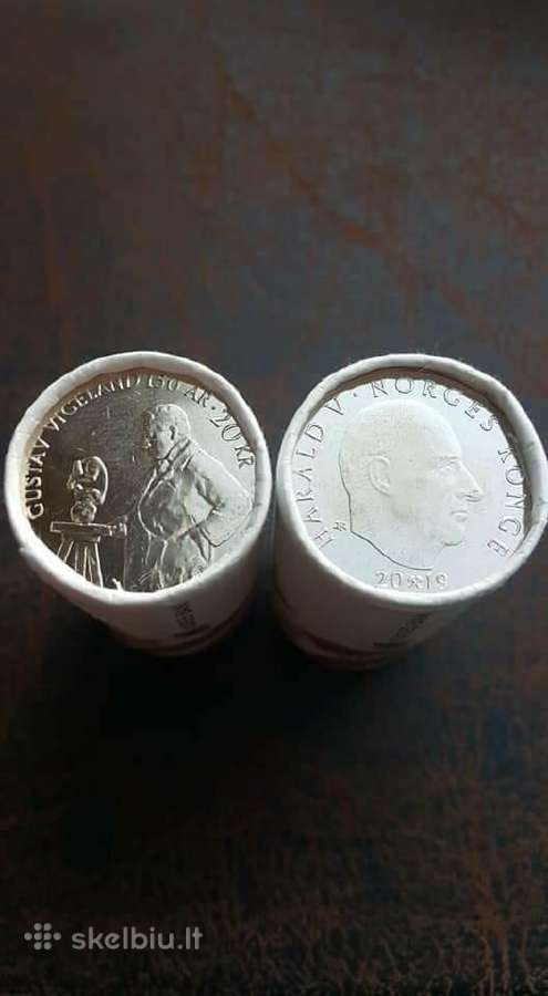 2019 150th Gustav Vigeland Norvegija 20 kronų