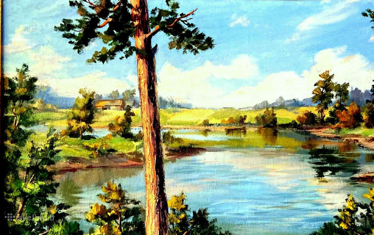 Paveikslas, Lietuva Janušas Česlovas drobė/aliejus - nuotraukos Nr. 5