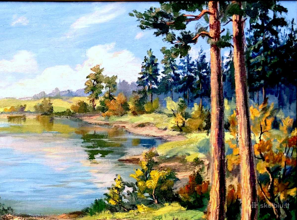 Paveikslas, Lietuva Janušas Česlovas drobė/aliejus - nuotraukos Nr. 6