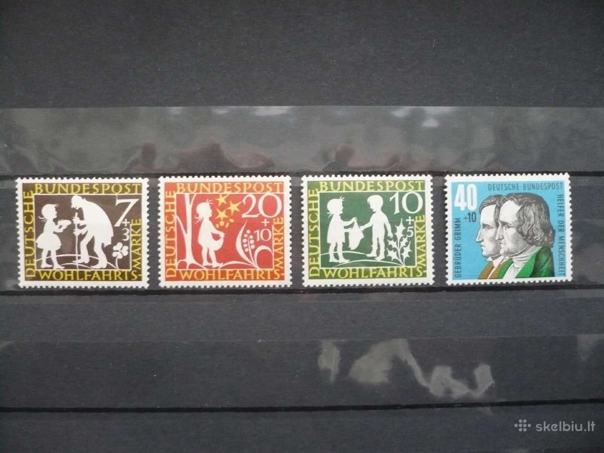 1959 m. Labdaros pašto ženklai - pasakos