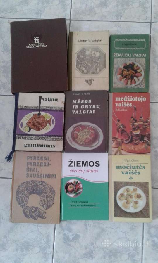 Knygos apie valgių gaminimą