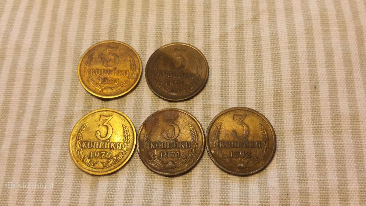 3 kop.1970-1972 m.