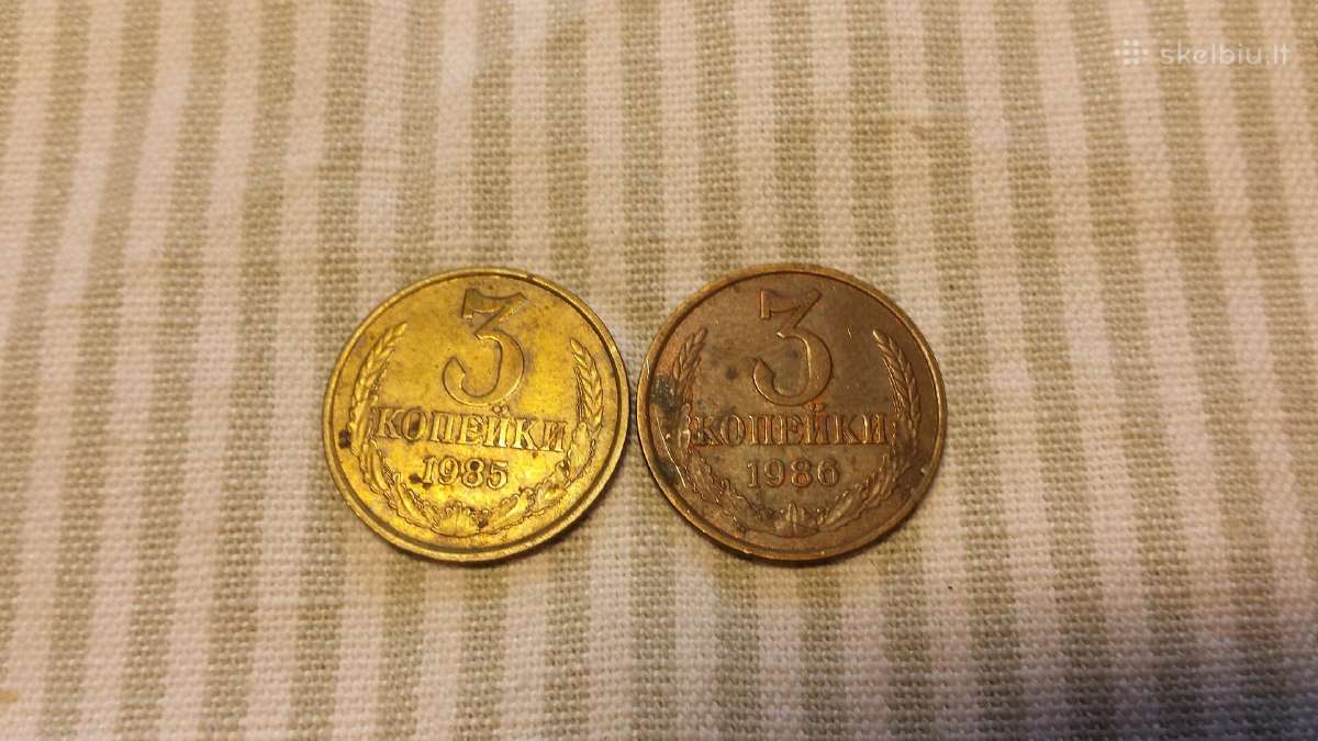 3 kop.1985-1986 m.