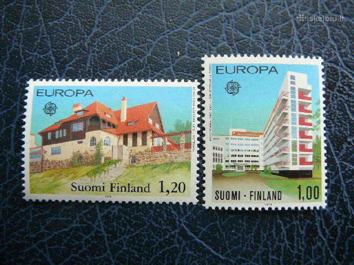 Europa Cept Suomija 1978 Architektura Mnh sm825