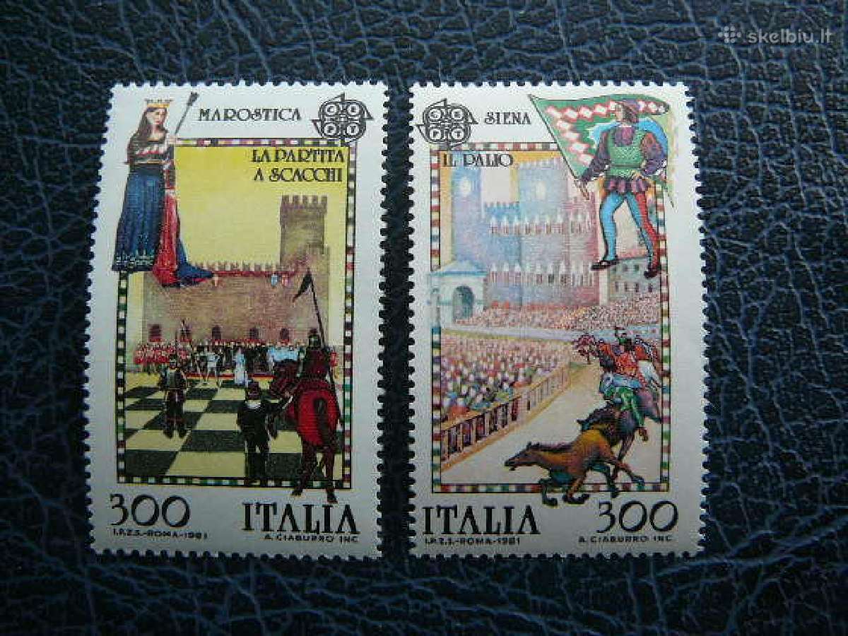 Europa Cept Italija 1981 Folkloras Mnh it1748