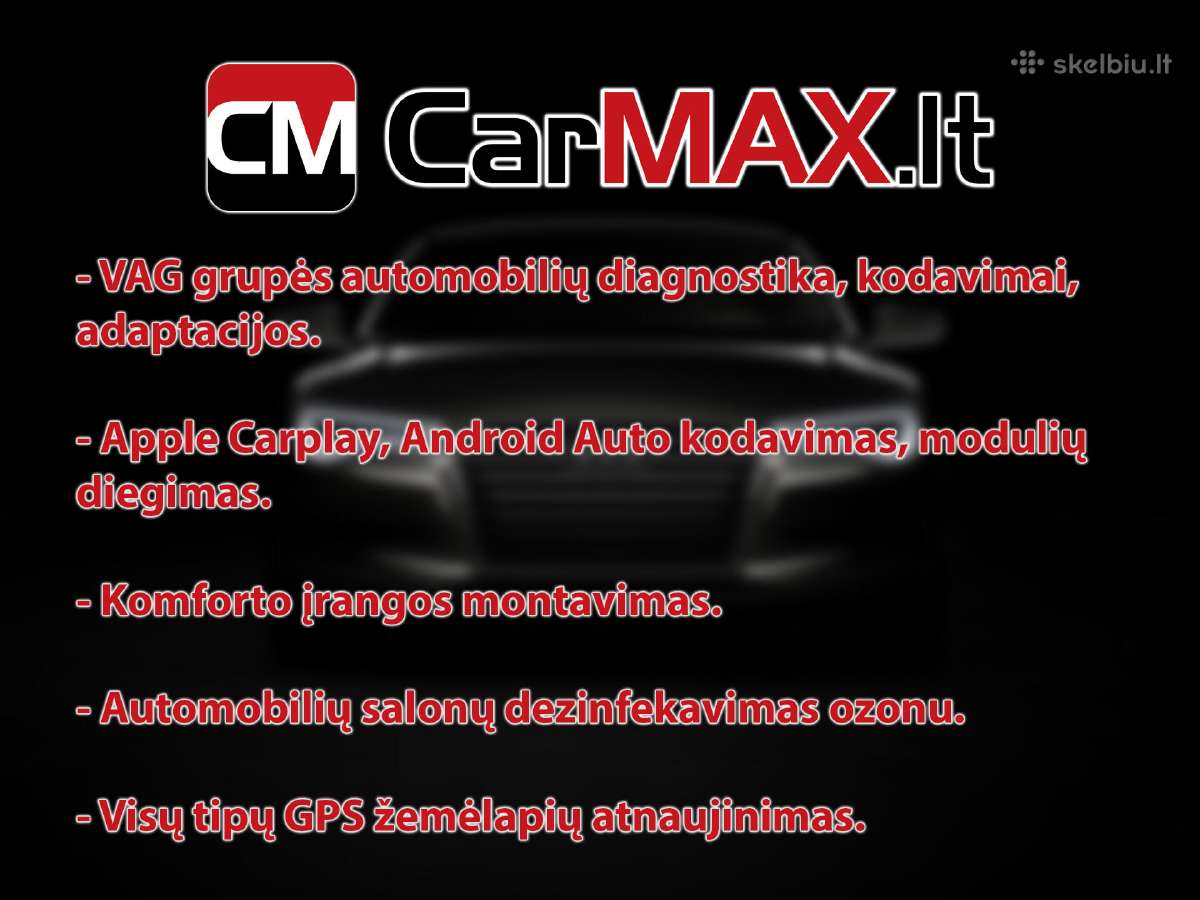Vag, Bmw, Lexus,MB Carplay, Navigacijos, kodavimai - nuotraukos Nr. 3