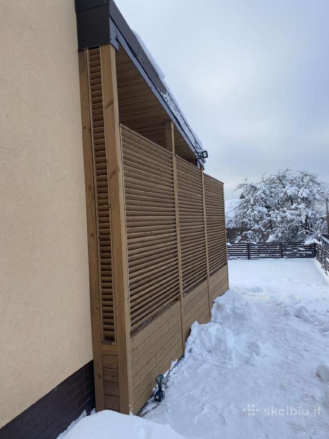 Terasų montavimas. Vidaus abdailos darbai - nuotraukos Nr. 19