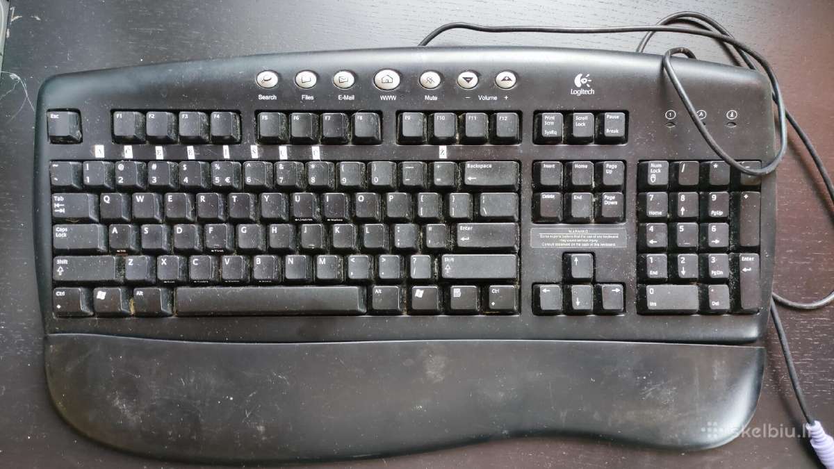 Klaviatūra logitech Yst39 - nuotraukos Nr. 2