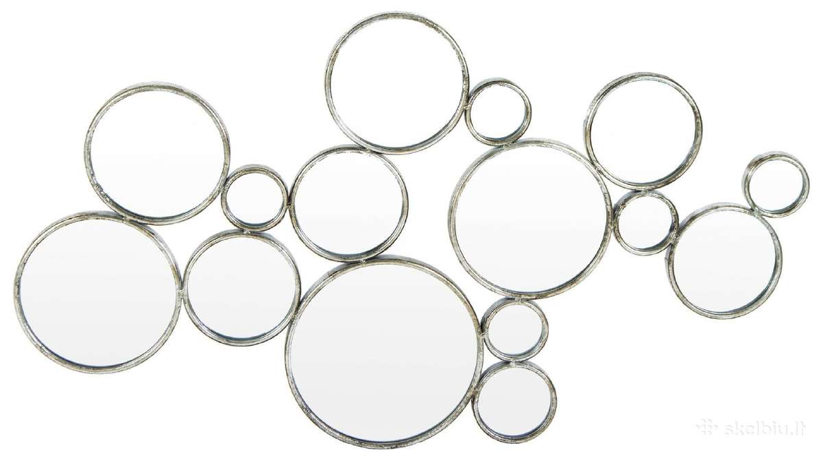 Nauji veidrodžiai metaliniais rėmais - nuotraukos Nr. 7
