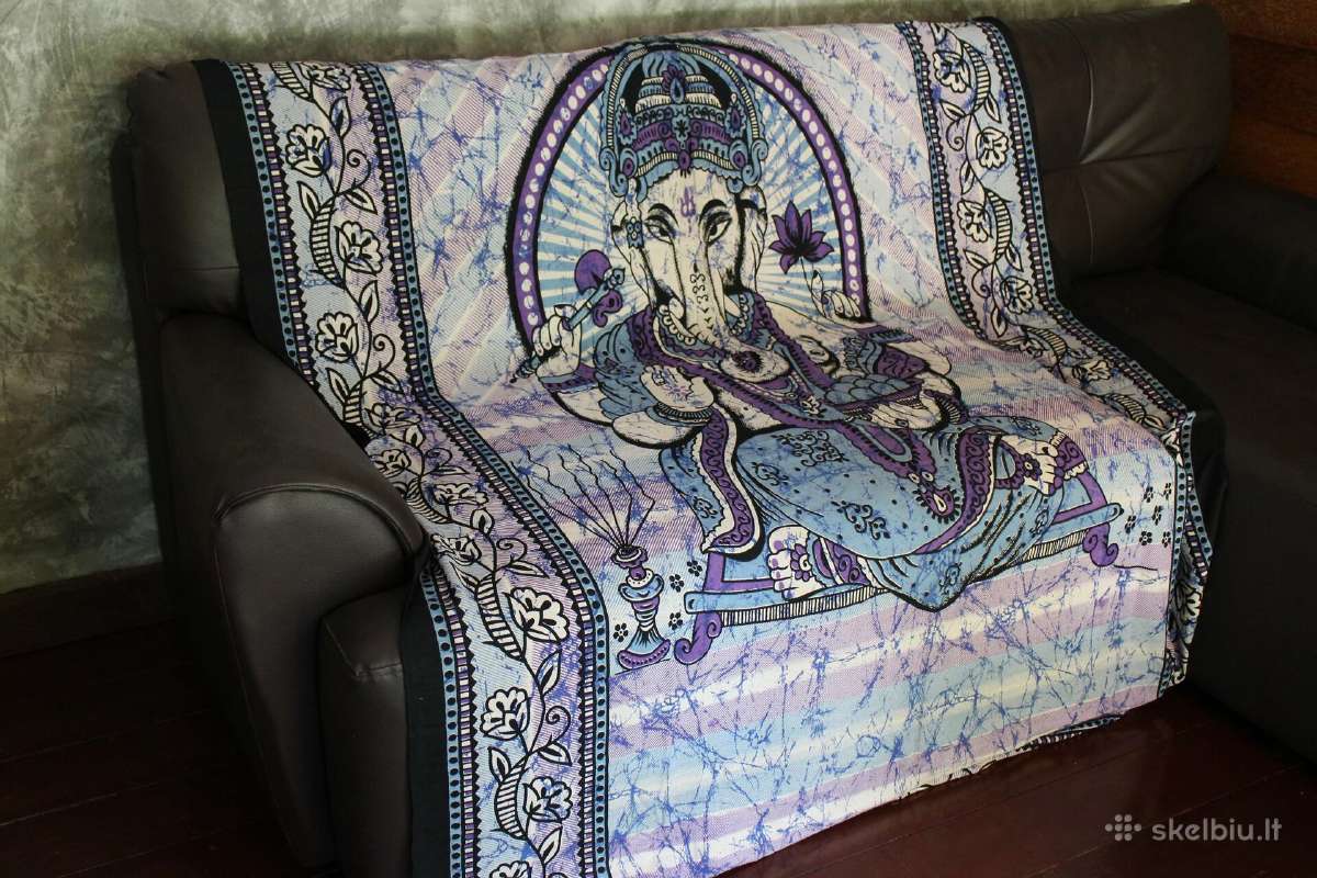 Užtiesalas tapestry Ganesha 100% medvilnė - nuotraukos Nr. 4