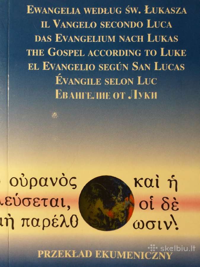 Evangelija pagal Luką septyniomis kalbomis
