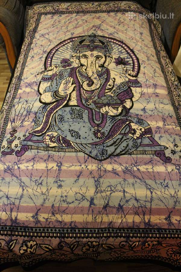 Užtiesalas tapestry Ganesha 100% medvilnė - nuotraukos Nr. 3