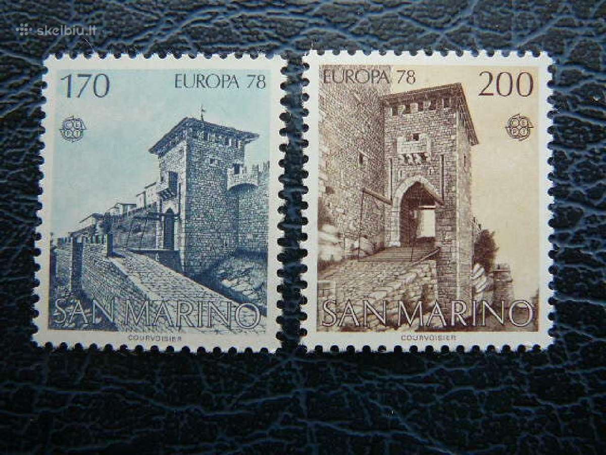 Europa Cept San Marinas 1978 Mnh smr1156
