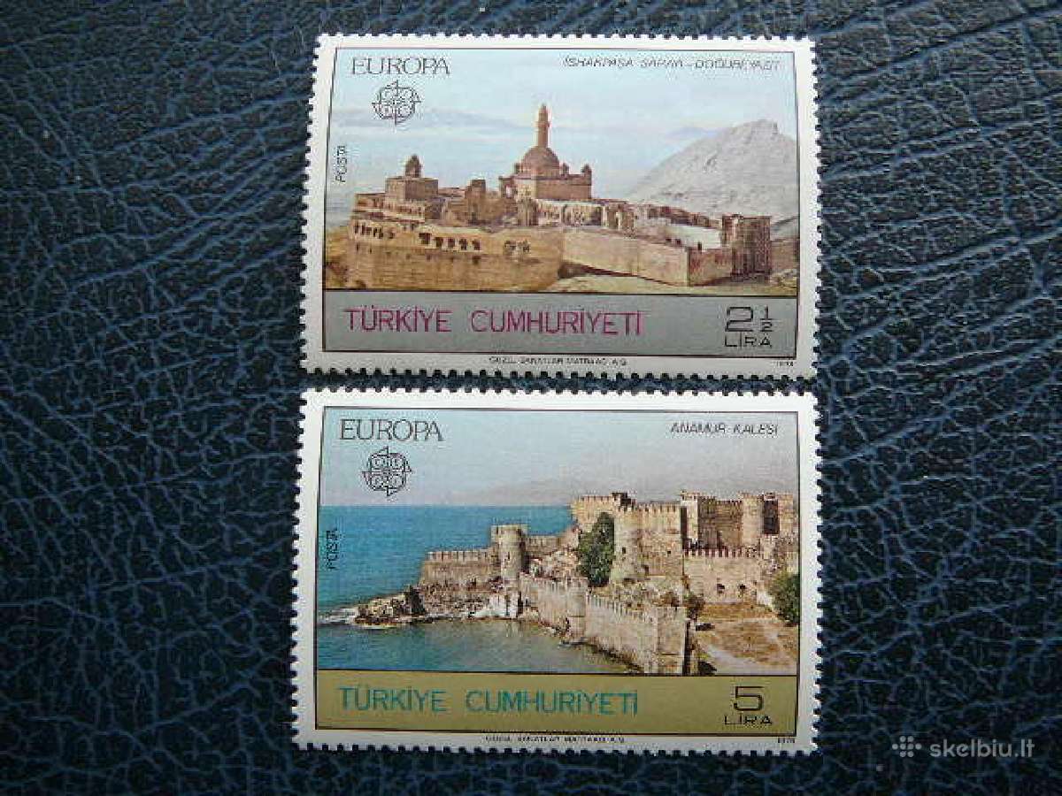 Europa Cept Turkija 1978 Architektura Mnh tkt2443