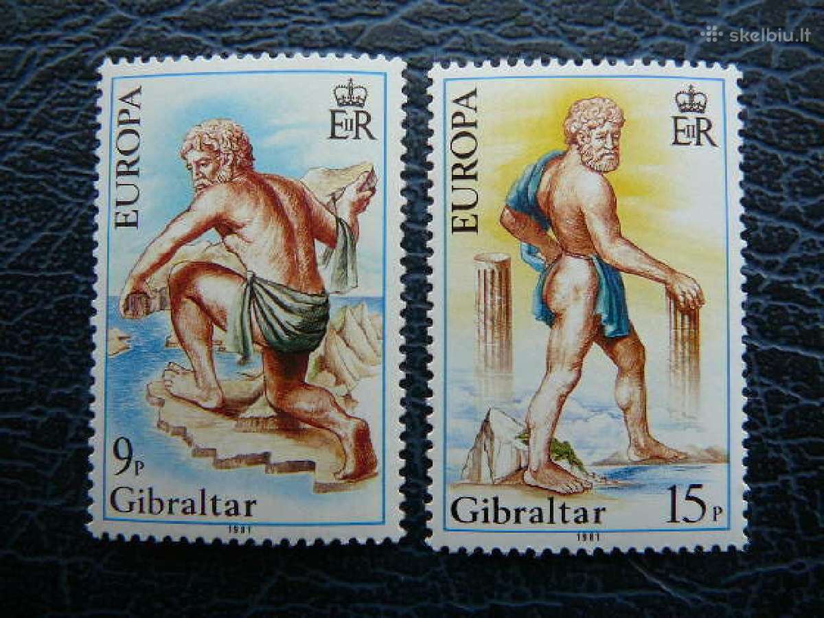 Europa Cept Gibraltaras 1981 Mnh gt416