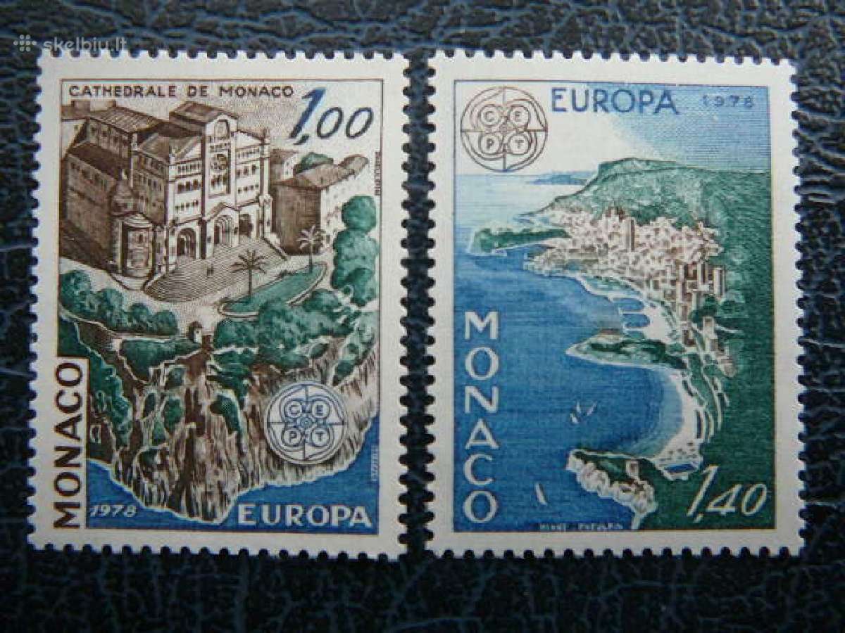 Europa Cept Monakas 1978 Mnh mo1319