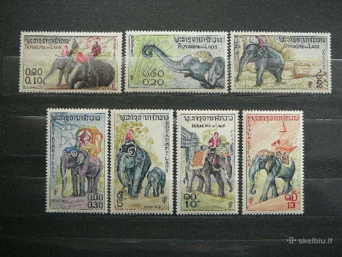 Drambliai Laosas 1958 Mnh alb861s