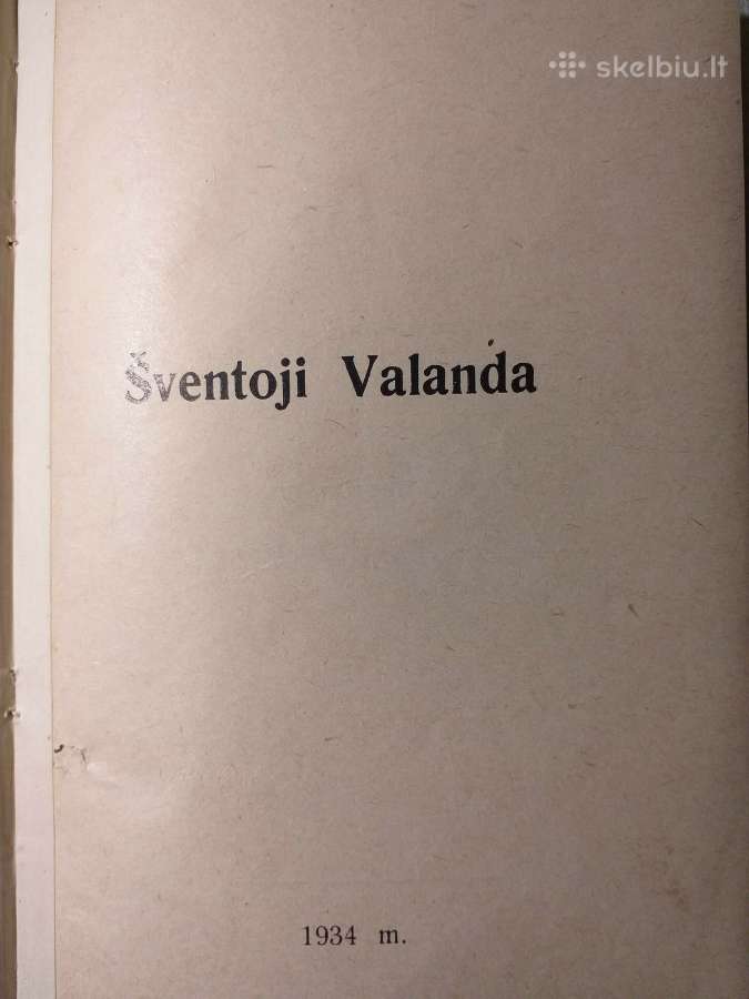 Maldaknygė "Šventoji valanda " 1934 m. - nuotraukos Nr. 2