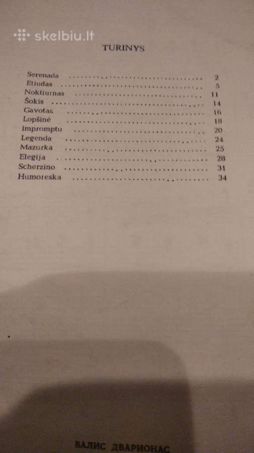 B.dvariono natos fortepijonui - nuotraukos Nr. 2