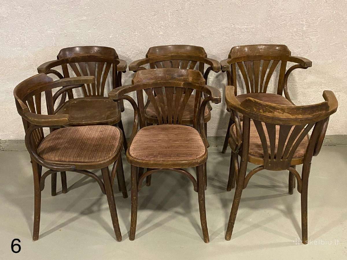 Thonet stiliaus baldai - nuotraukos Nr. 3