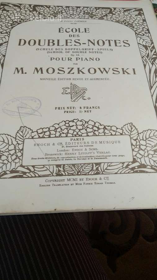M.moškovskio Pratimai fortepijonui - nuotraukos Nr. 2