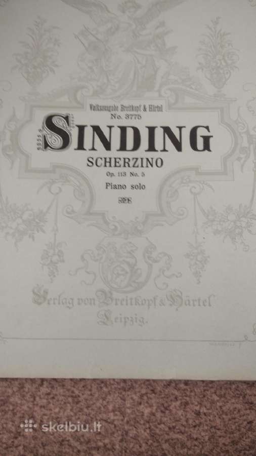 Chr.sinding natos fortepijonui