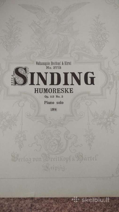 Chr.sinding natos fortepijonui