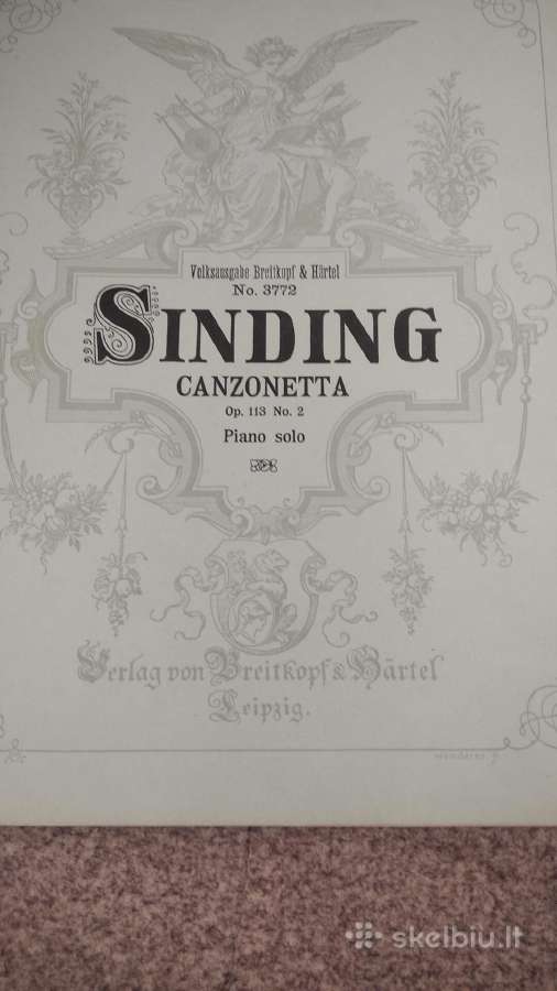 Chr.sinding natos fortepijonui