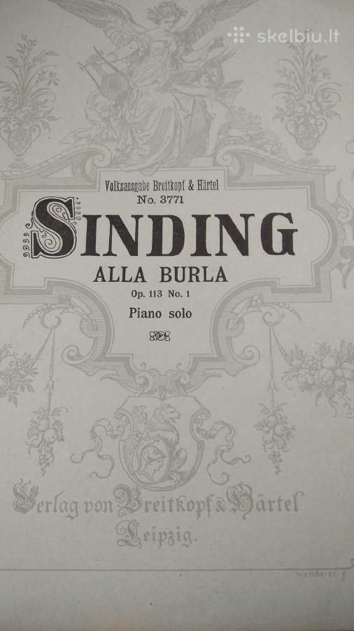 Chr.sinding natos fortepijonui