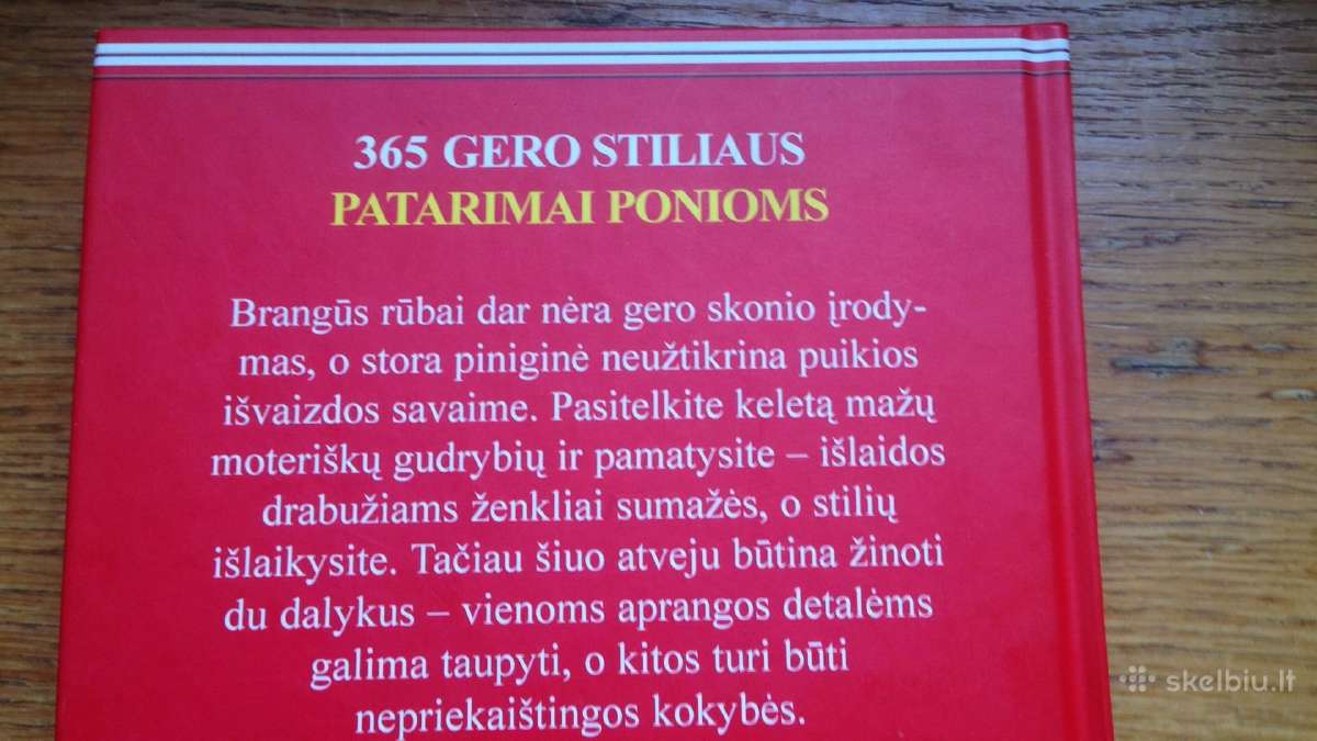 Knyga Piras Claudia 365 gero stiliaus patarimai - nuotraukos Nr. 2
