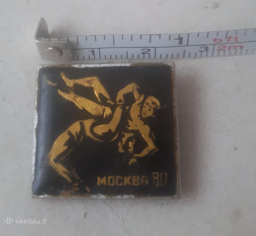 Olimpinių CcccccccCCCP 1980m. žaidynių ženkliukai