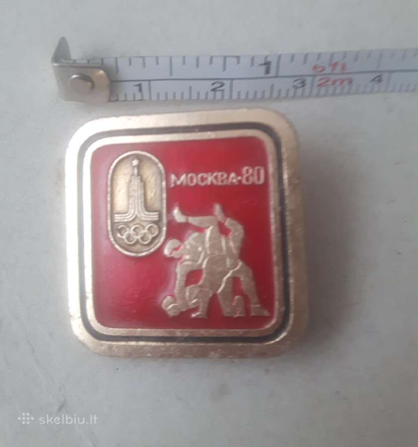Olimpinių CcccccccCCCP 1980m. žaidynių ženkliukai - nuotraukos Nr. 4
