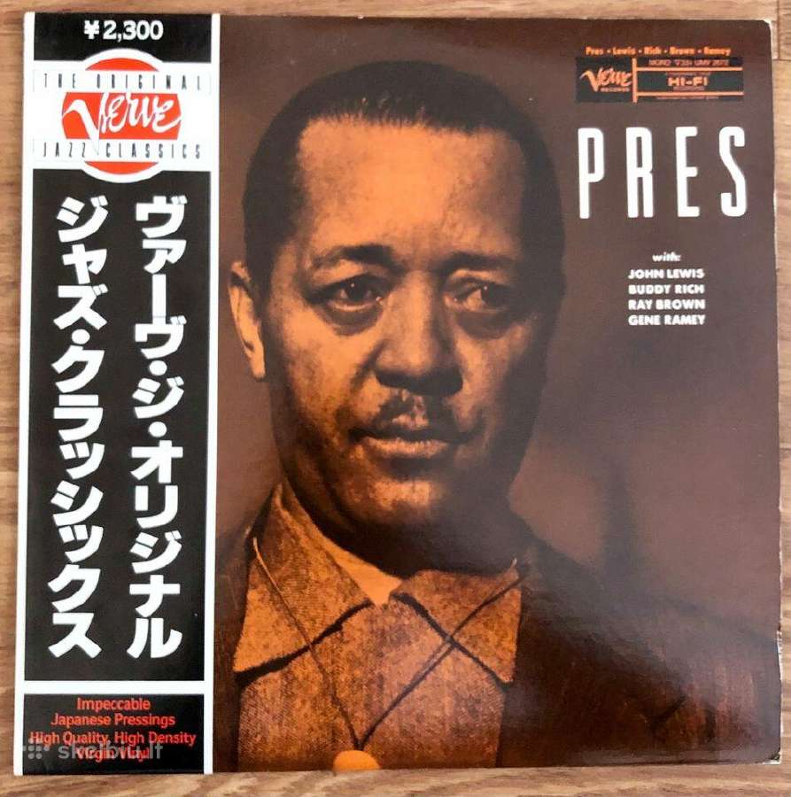 Lester Young And His Orchestra – Pres Plokštelė