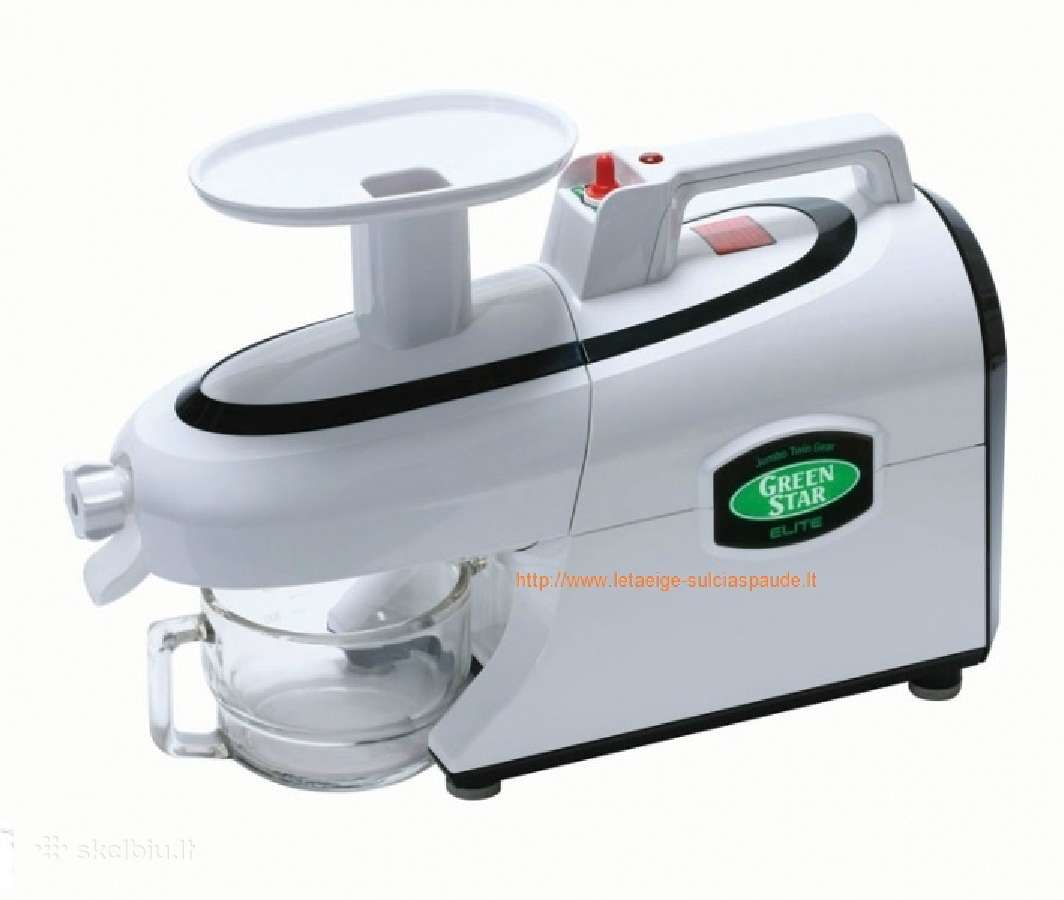 Lėtaeigė sulčiaspaudė green star elite gse-5000 - nuotraukos Nr. 2