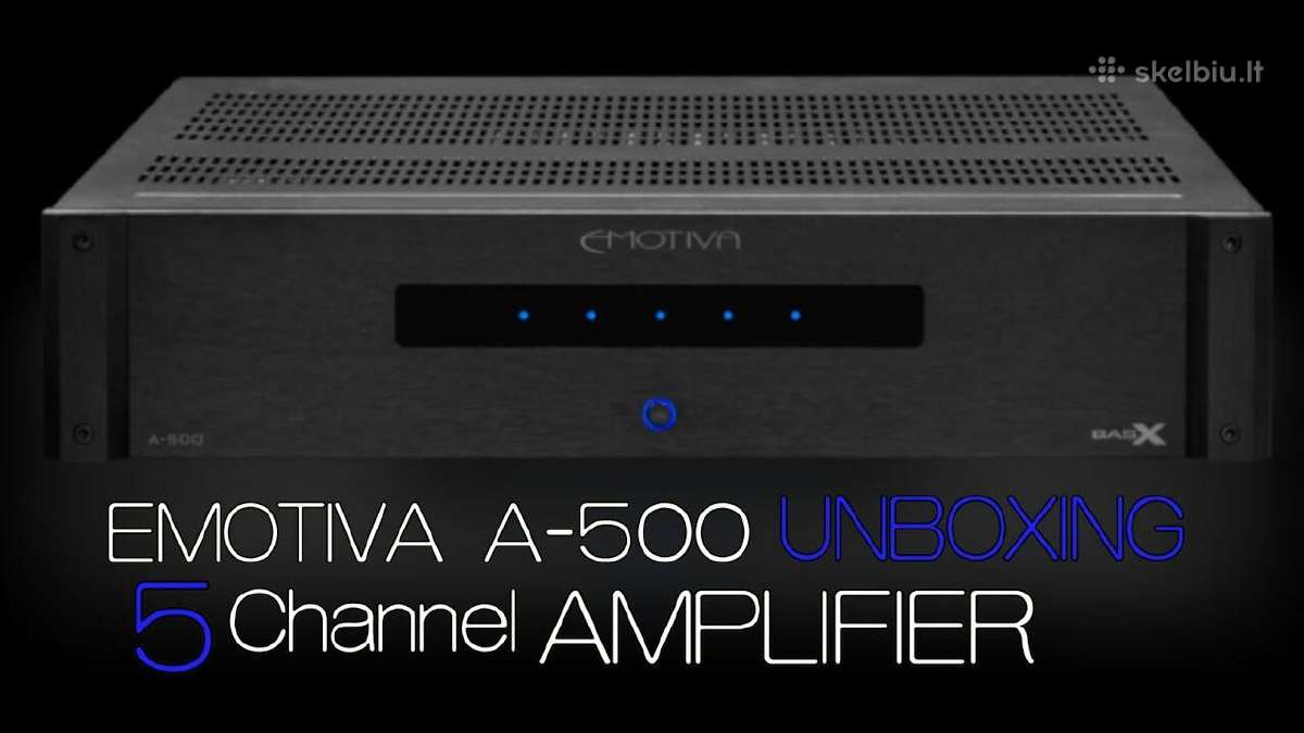 Emotiva Basx A2m/xpa-2 Ta1 Pt1 Basx A-300 Ta100 A2 - nuotraukos Nr. 7