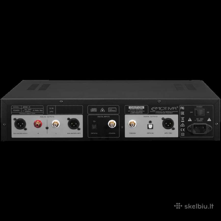 Emotiva Basx A2m/xpa-2 Ta1 Pt1 Basx A-300 Ta100 A2 - nuotraukos Nr. 10