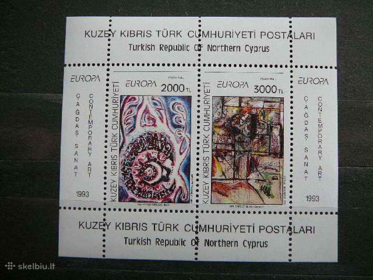 Europa Cept Kipras - Turkija 1993 Mnh kt353