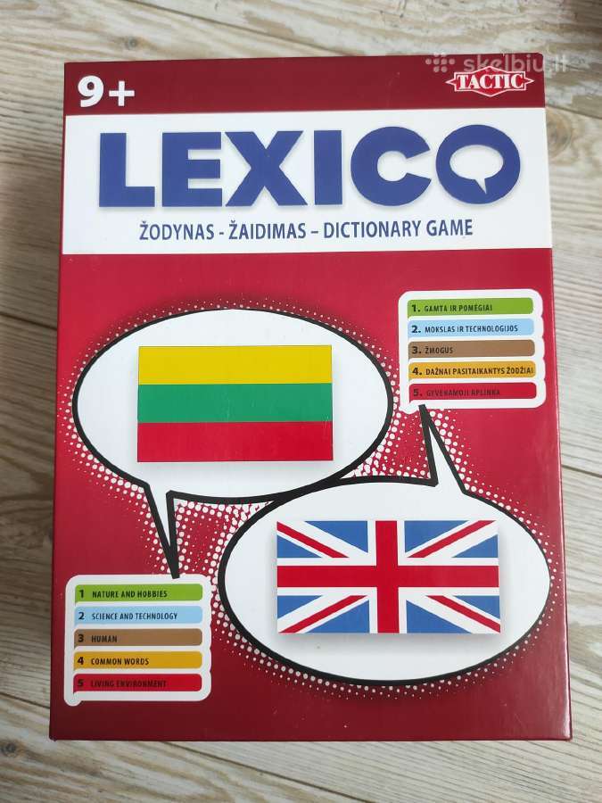 Žaidimas "Lexico"