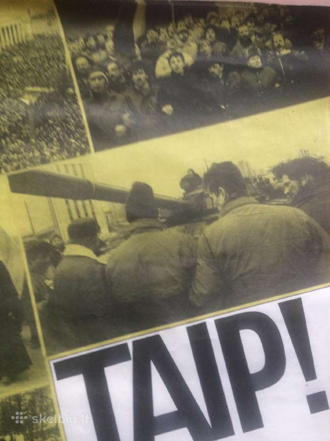 Parduodu lietuviškus plakatus 1991 m. - nuotraukos Nr. 3