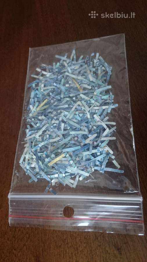 200 litu utilizuotas banknotas