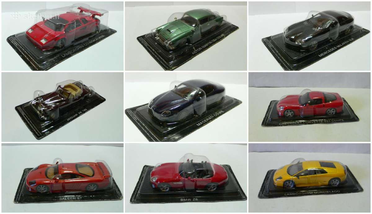Supercar modeliukai