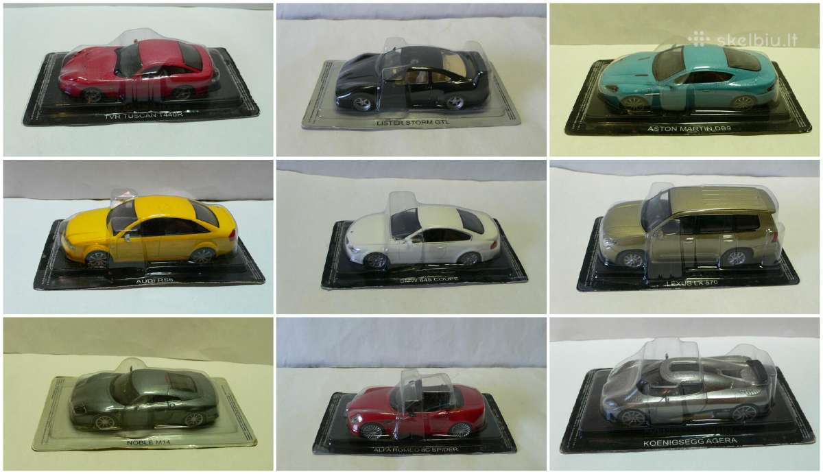 Supercar modeliukai - nuotraukos Nr. 6