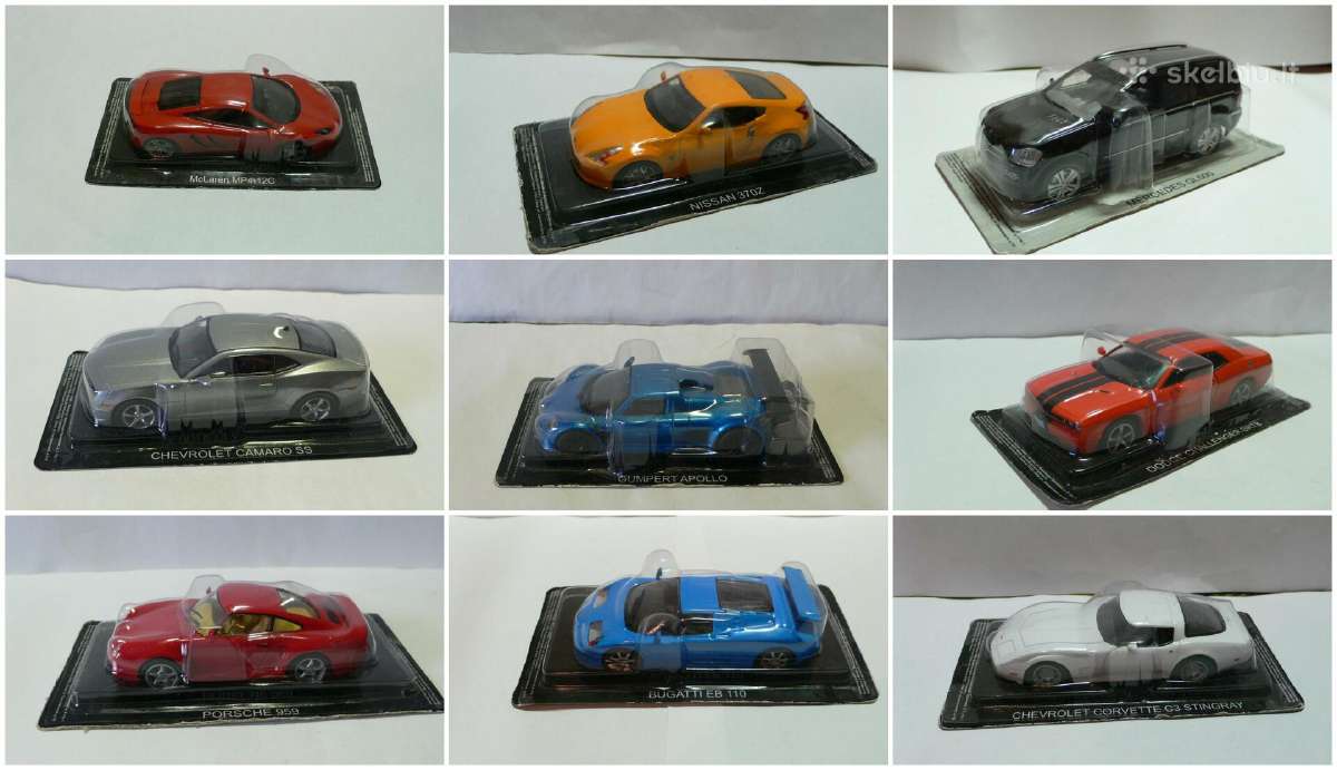 Supercar modeliukai - nuotraukos Nr. 7
