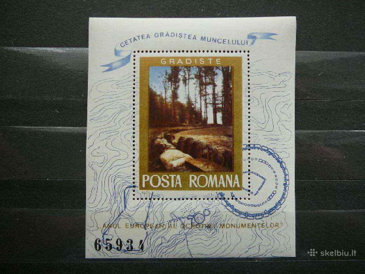 Europos paveldas Rumunija 1975 Mnh alb3273
