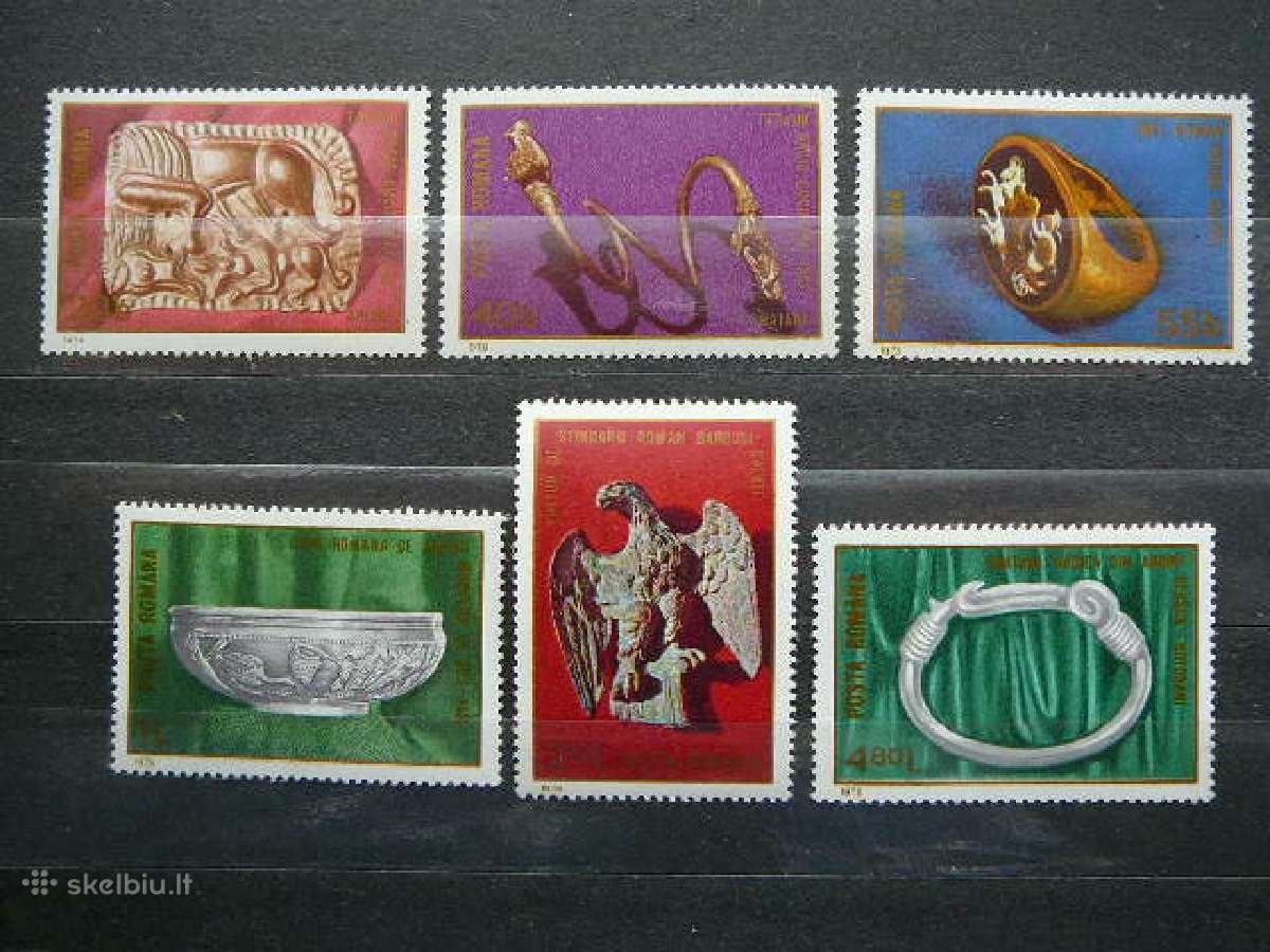 Daku Papuosalai Rumunija 1978 Mnh alb3548
