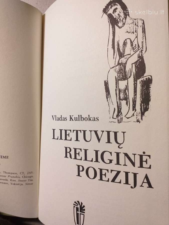 Lietuvių religinė poezija. Vladas Kulbokas - nuotraukos Nr. 2