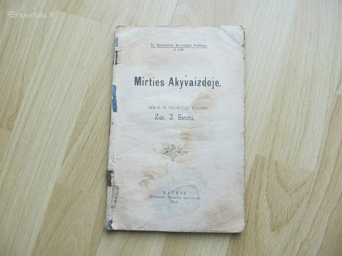Mirties Akyvaizdoje , 1913
