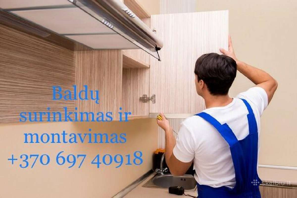 Baldu surinkimas ir montavimas Klaipeda / Palanga