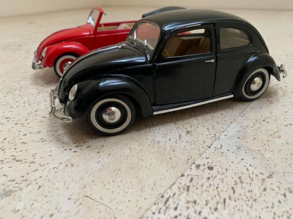 Vw vabalai vabalas beetle 1:18modeliai - nuotraukos Nr. 2