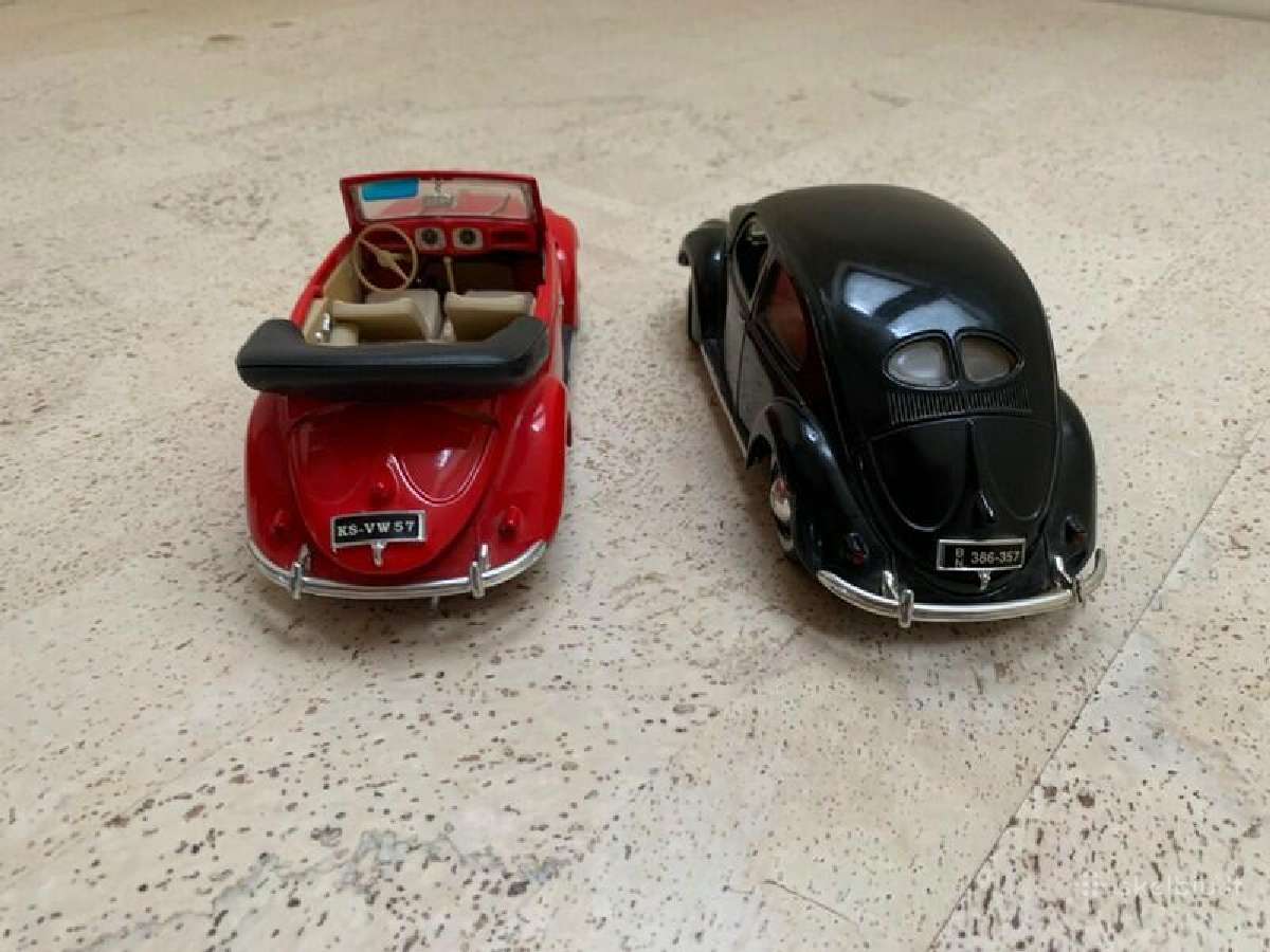 Vw vabalai vabalas beetle 1:18modeliai - nuotraukos Nr. 4